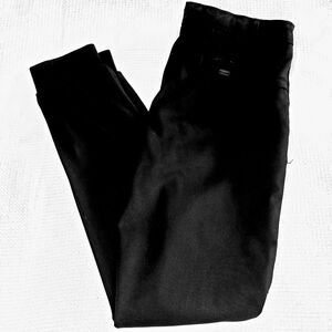 Zara Boys 13-14 Black  Adjustible Dressy Jogger Pants